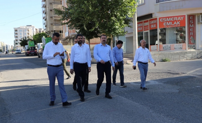 Baydilli 2 mahallede incelemelerde bulundu