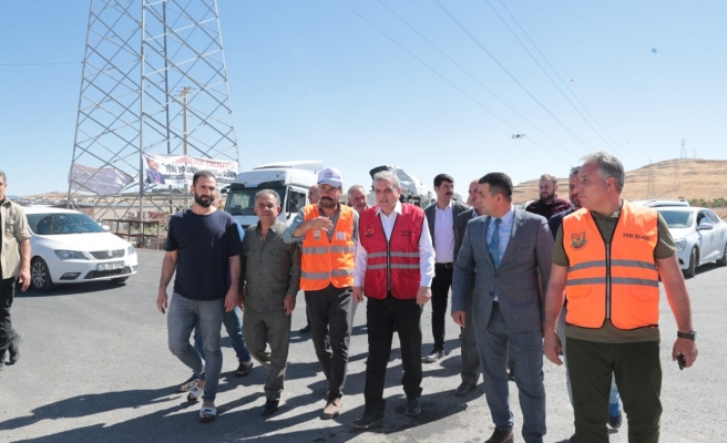 Başkan Beyazgül, yollardaki son durumu inceledi