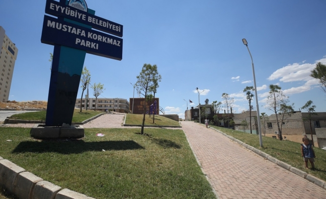 Eyyübiye’de bir park daha tamamlandı