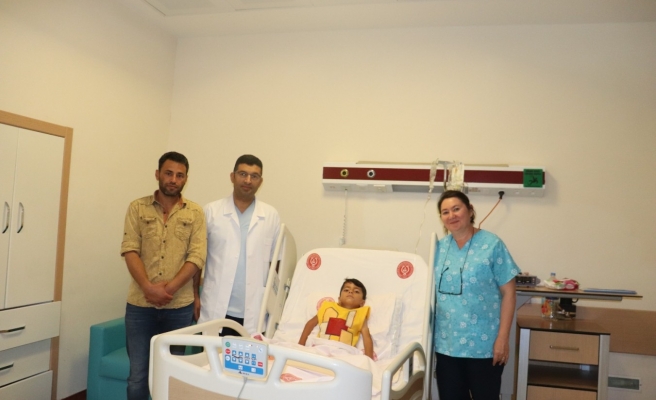 Harran Üniversitesi Hastanesi’nde 8,5 saatlik operasyonla sağlığına kavuştu