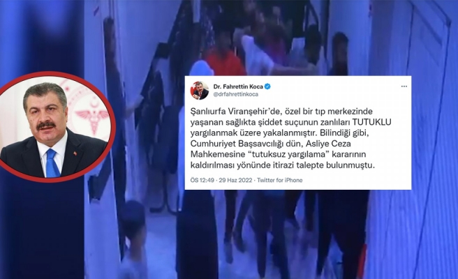Viranşehir’deki olayla ilgili Bakan Koca’dan flaş açıklama