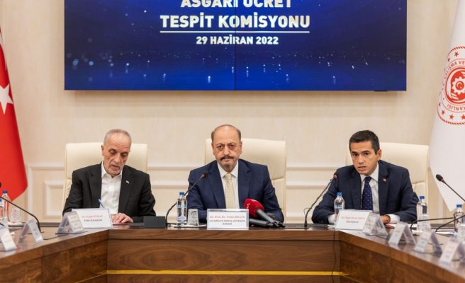 Asgari ücrette ara zam için ilk toplantı sona erdi