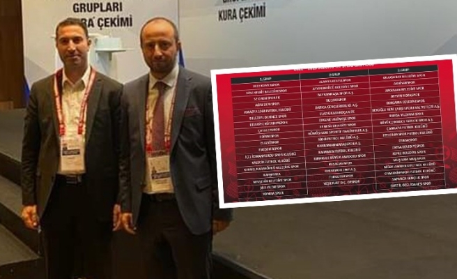 Karbel Karaköprü Belediyespor'un grubu belli oldu