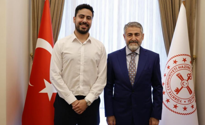 Urfalı fenomen Nahya’dan Bakan Nebati’ye ziyaret