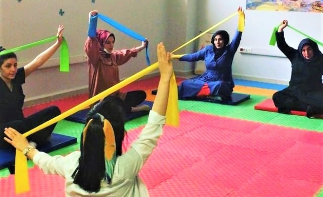 Urfa’da anne adayları bu okulda korkularını yeniyor