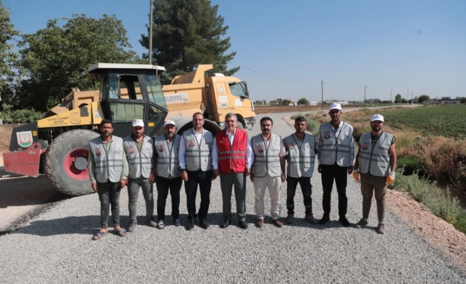 Başkan Beyazgül, Eyyübiye’de devam eden asfalt çalışmalarını inceledi