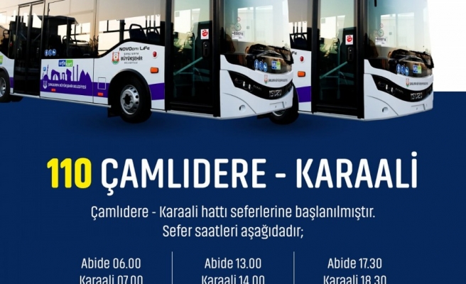 Büyükşehir ulaşım ağını genişletiyor