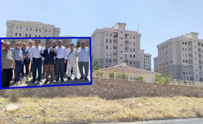 Urfa’da site sakinleri sorunlarının çözülmesini istiyor