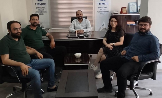 Şanlıurfa İnşaat Mühendisleri Odası’nda yeni dönem