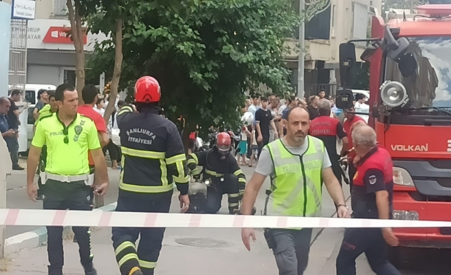 Haliliye’de 6 katlı binada çıkan yangın korkuttu!