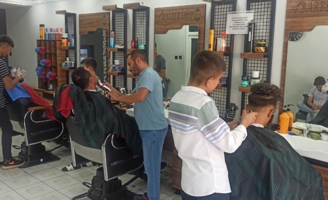 Kuaförlerde bayram yoğunluğu başladı!
