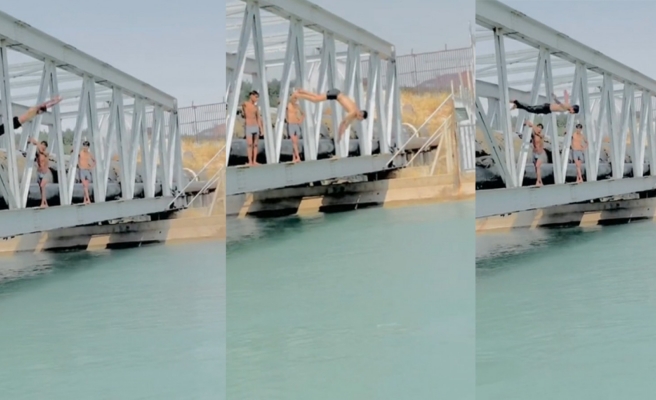 Şanlıurfa'da gençler sulama kanalında ölüme kulaç atıyor