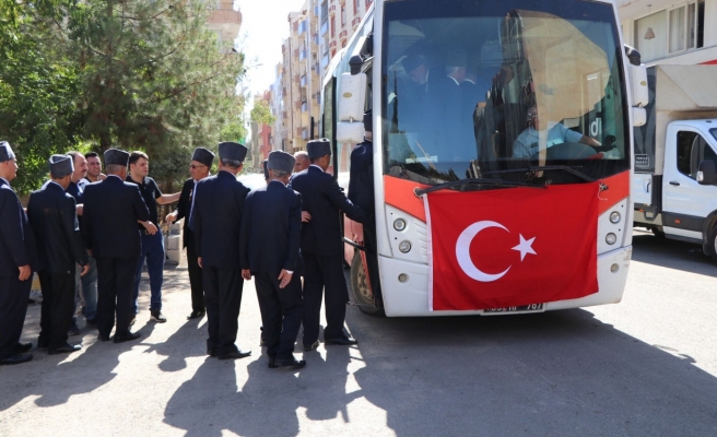 Viranşehir’de gaziler Kıbrıs'a uğurlandı
