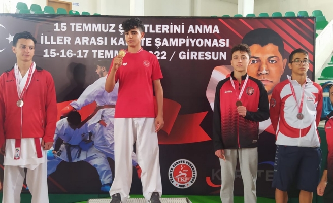 Eyyübiyeli sporcular Şanlıurfa’ya üç madalya kazandırdı