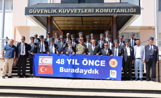 Urfalı Kıbrıs gazileri yıllar sonra savaştıkları toprakları ziyaret etti