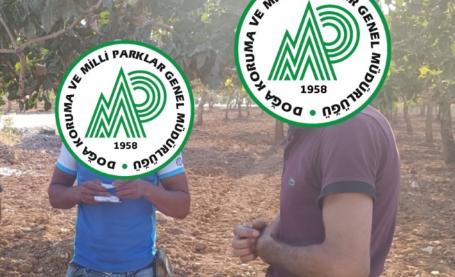 Şanlıurfa'da kaçak avlanan 2 kişiye 17 bin 818 lira ceza