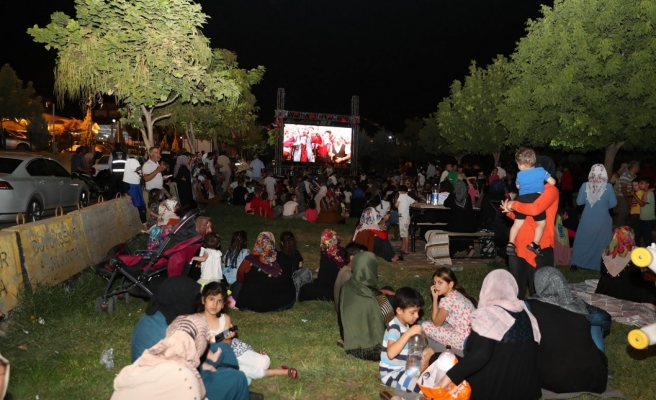 Eyyübiye’de sinema etkinliğine yoğun ilgi