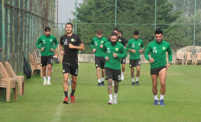 Sarı yeşilli ekibin Bolu kampı sona erdi