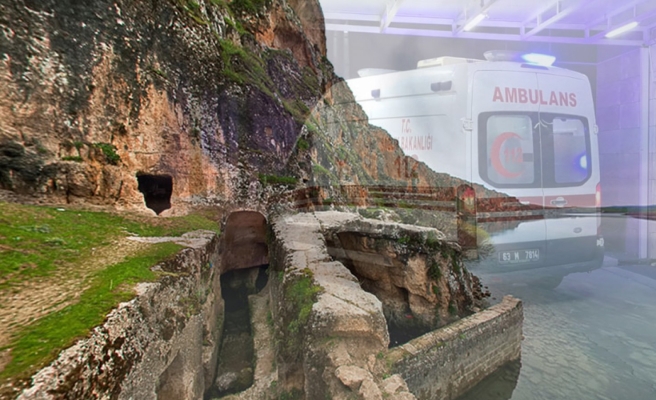 Urfa'da korkutan olay! Kayalıklardan düştü...