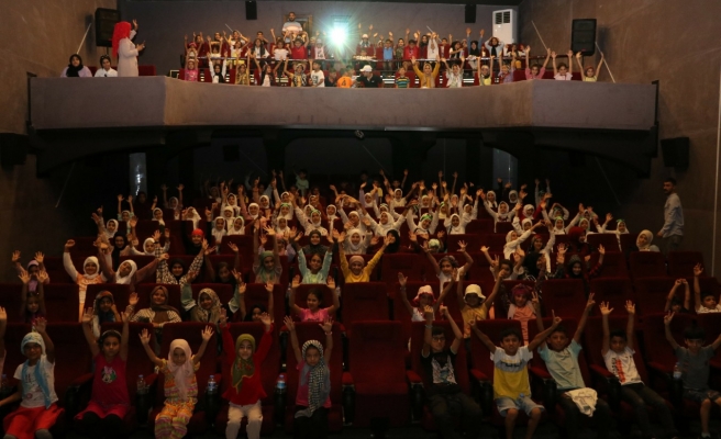 Çocuklar keyifli dakikalar yaşadı