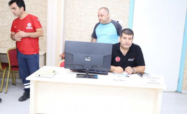 Önce eğitim sonra tatbikat