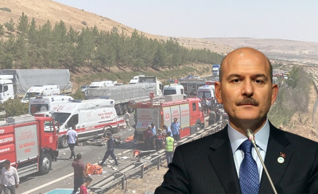 Bakan Soylu'dan feci kazayla ilgili açıklama!