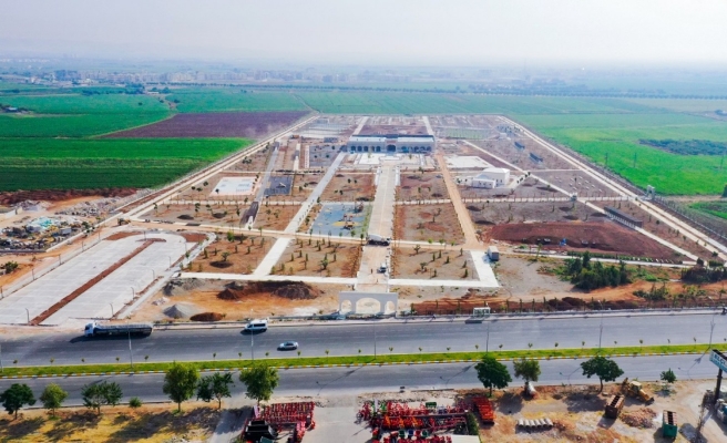 Eyyübiye Millet Bahçesi’nde sona yaklaşıldı