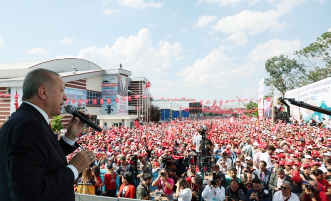 Cumhurbaşkanı Erdoğan: Biraz sabır ve daha çok destek istiyorum