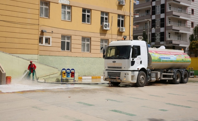 Şanlıurfa’da eğitim sezonu öncesi okullarda kapsamlı temizlik