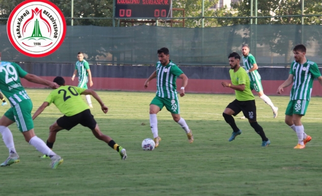 Karbel Karaköprü Belediyespor sezonun ilk maçına çıkıyor