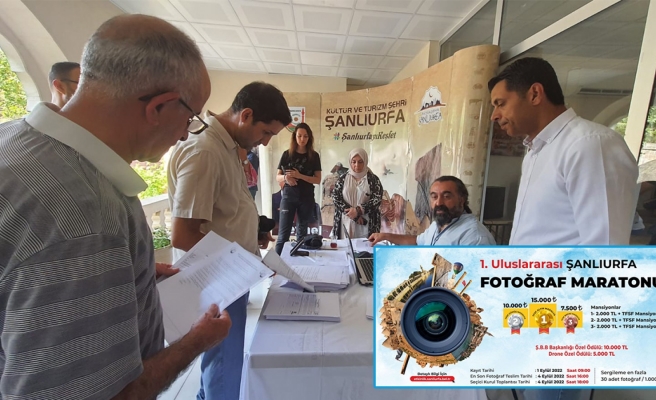 1. Uluslararası Şanlıurfa Fotoğraf Maratonu kayıtları başladı