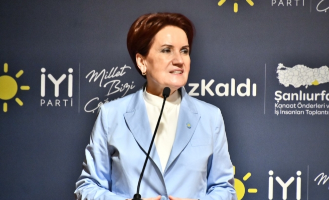 Akşener Urfa’da konuştu! “Bu millet artık yan yana yürümek istiyor”