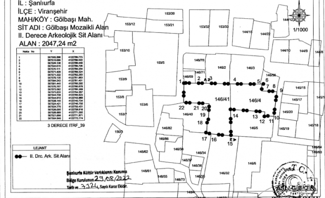 Viranşehir'de bir bölge sit alanı ilan edildi