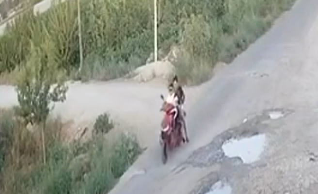 Urfa’da köy yerinde motosiklet hırsızlığı