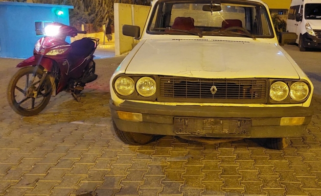 Urfa'da polis çalınan otomobil ve motosikleti 1 günde buldu