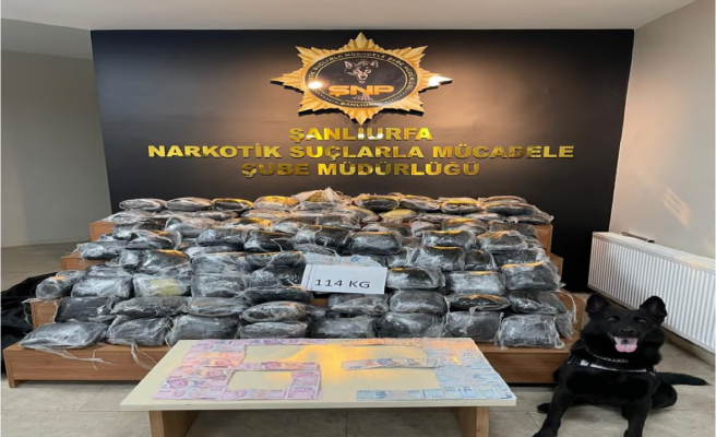 Urfa’da uyuşturucu operasyonu! 8 gözaltı