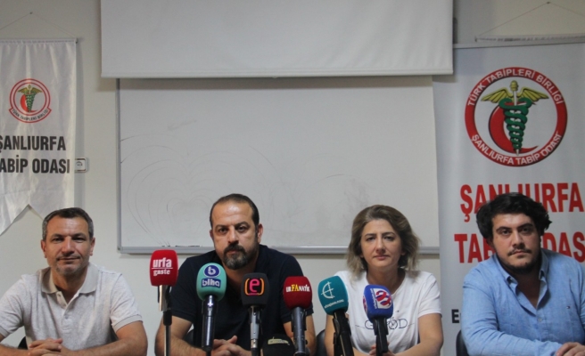 Şanlıurfa Tabip Odası: Sağlıkta acilen yeni ve etkin bir şiddet yasası istiyoruz