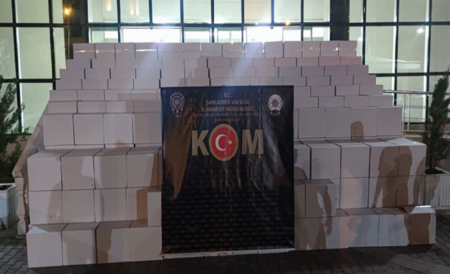 Şanlıurfa’da 5 milyona yakın dal makaronu ele geçirildi!