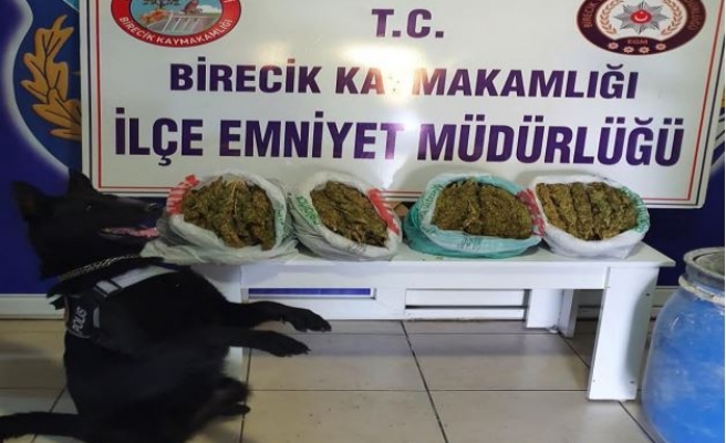 Birecik’te uyuşturucu operasyonu!