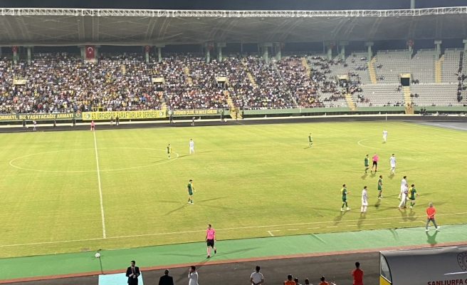 Şanlıurfaspor-Ankaraspor maçı başladı!