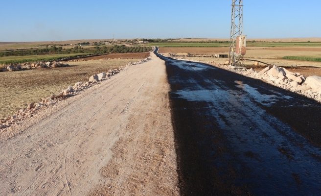 Siverek kırsalı konforlu ulaşıma kavuşuyor