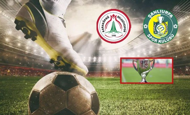 Urfa temsilcilerinin kupa programı belli oldu