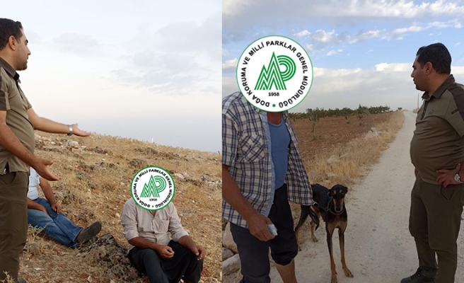 Şanlıurfa’da kaçak av yapanlara idari işlem!