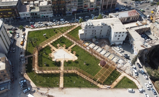 Kızılay Bahçesi için ilk etap çalışmaları sona erdi