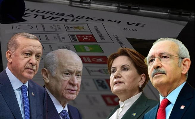 Millet İttifakı'nın oyları artma Cumhur İttifakı'nın azalma eğiliminde