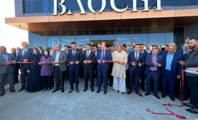 Siverek’te tekstil fabrikası törenle hizmete girdi