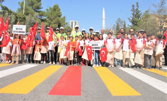 Şanlıurfa’da trafikte yaya önceliğine dikkat çekildi