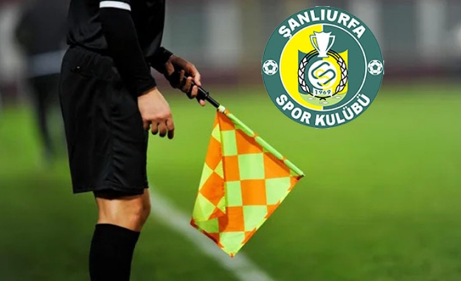 Şanlıurfaspor’un grubunda haftanın hakemleri belli oldu