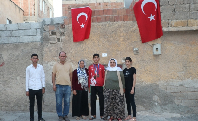 Urfalı sporcunun hedefi Avrupa ve olimpiyat şampiyonluğu