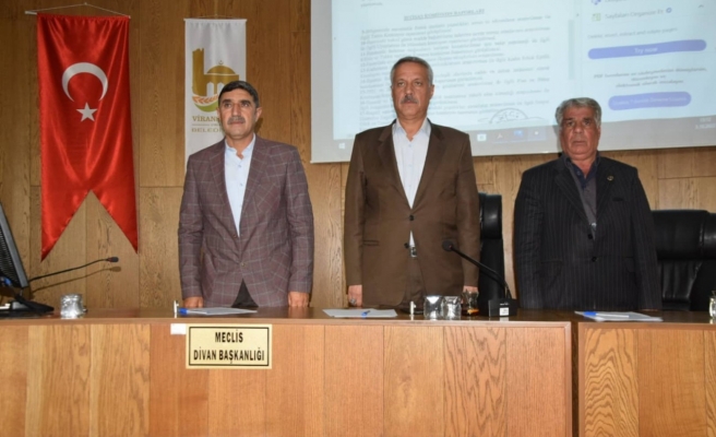 Viranşehir Belediyesinde ekim ayı olağan meclis toplantısı yapıldı